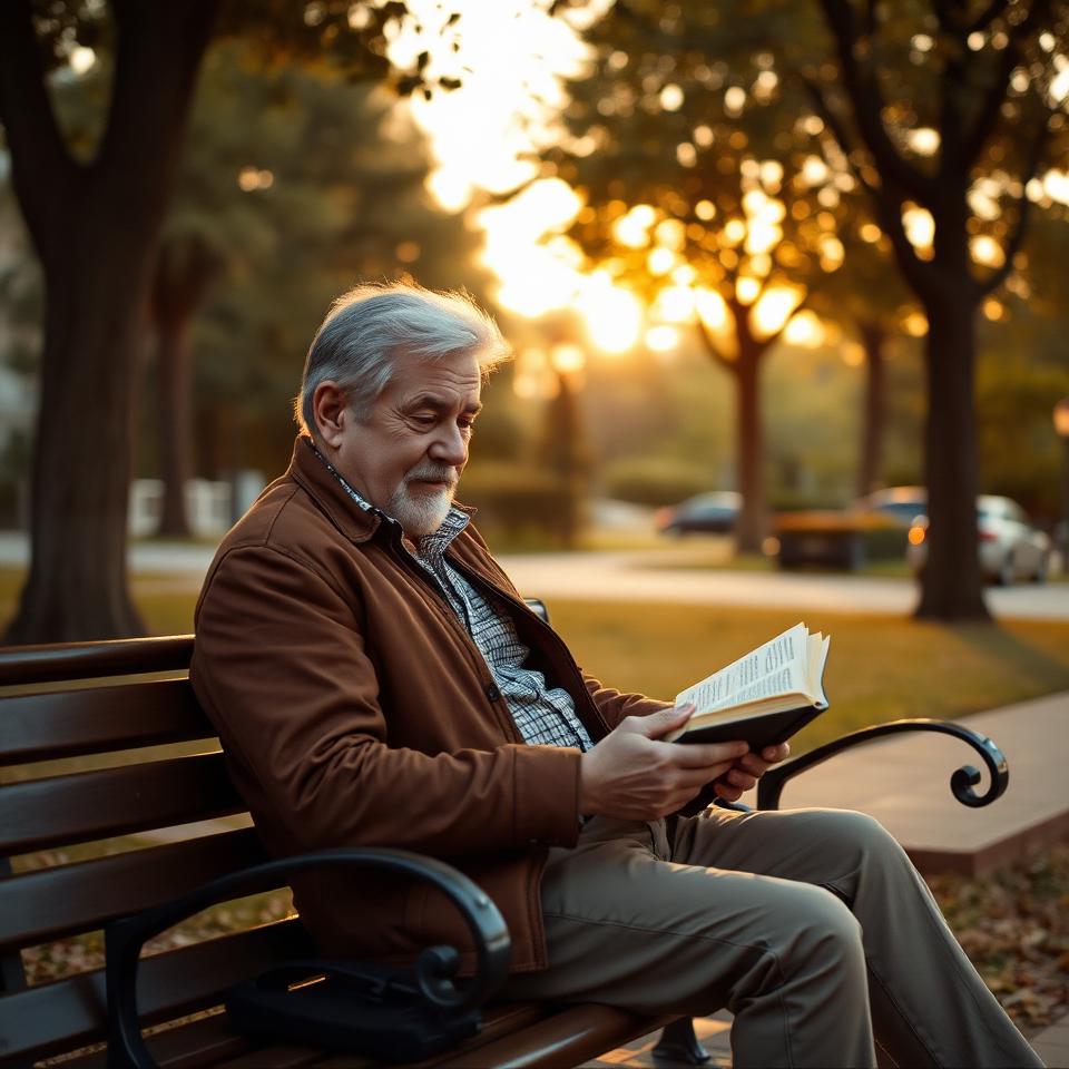 Portrait of David, 60, Late Starter