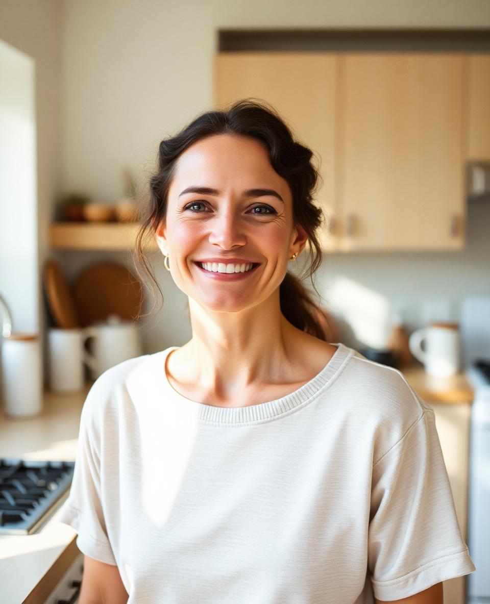 Portrait of Sarah, 32, Kindergarten Teacher